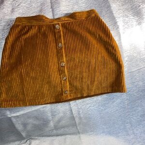 Girls Brown/Tan Skirt